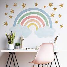 Glitter Rainbow Wall Decal Buy