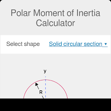 polar moment of inertia calculator