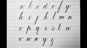 When you go online and look at other people's beautiful penmanship, it's hard not to compare it to your own. Worksheet Book Howice Write English Small Letters With Brush Pen Handwriting Improve Your Worksheets Cursive Alphabet Samsfriedchickenanddonuts