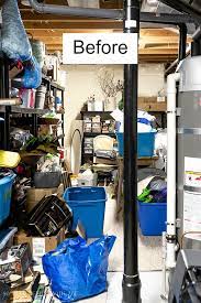 Declutter And Organize The Basement