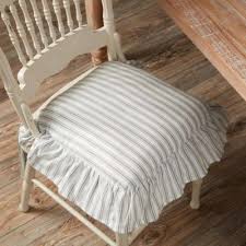 farmhouse style chair pads cushions