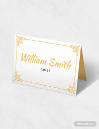 11 Free Place Card Templates Download Ready Made Template Net