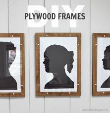 Diy Plywood Frame With Glass Jaime