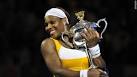Australian Open champion Serena Williams