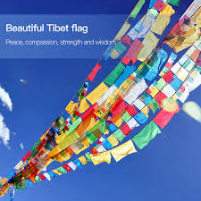 tibet buddhist prayer string flags 25