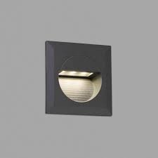 outdoor led wall recessed light mini