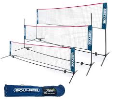 portable badminton net sets a thrifty