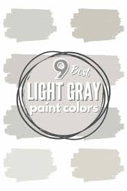 The Top 9 Light Gray Paint Colors The