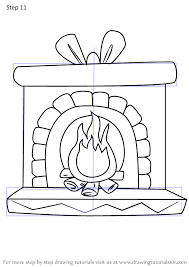 Learn How To Draw Fireplace