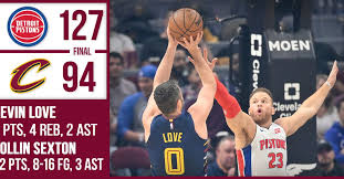 Cleveland Cavaliers Game Recap Cavs Drubbed By Pistons 127