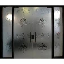 Hinged Frosted Glass Door For Home