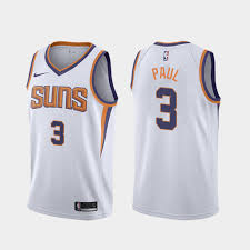 Paul's arrival in a trade from the oklahoma city thunder during the offseason was one of the. Chris Paul 2020 21 Phoenix Suns Association Edition 2020 Trade White Jersey