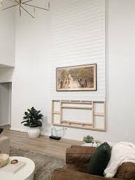 diy two story electric fireplace