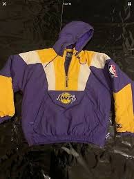 Finde eine neue los angeles lakers jacke bei fanatics. Starter Jacke Los Angeles Lakers Size L Nba Retro Vintage Lakers Jacket Eur 189 90 Picclick De