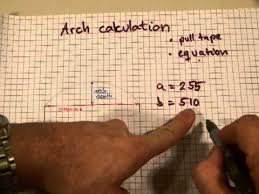 Arch Calculation For Layout Find