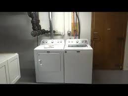 Washer Dryer Install In Basement Area