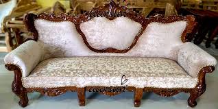 hand carved sofa set sheesham wood yt 140