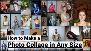 how to make a photo collage of any size