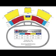 Seating Charts Get Tickets Kentucky Speedway