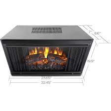 real flame electric fireplace indoor