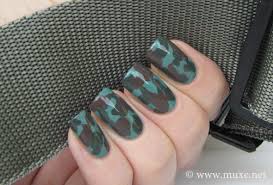 camo nails design mari s nail polish