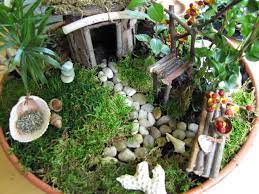 fairy garden for children and caregiver