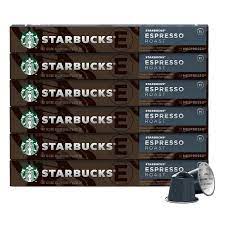 These capsules vary in type and intensity, and you'll get anything from single origin to another notable improvement with the vertuo pods is that they come in 3 different sizes that allow you to brew both espresso and regular coffee. Starbucks By Nespresso Espresso Roast Capsules 60 Count Costco