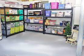 How To Organize Basement Shelves After