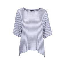Andree By Unit Womens Striped Slouch Top