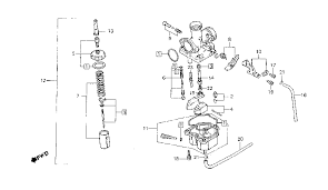 Briggs & stratton supplies electrical components pertaining to the engine only. 1981 Honda Carburetor Xl185s Parts Diagram