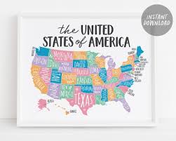 Verenigde Staten Van Amerika Kaart Usa