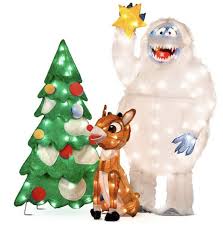 3 pc set rudolph and ble animated
