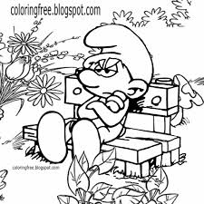 Free printable smurfs coloring pages. Free Coloring Pages Printable Pictures To Color Kids Drawing Ideas Smurfs Coloring Books For Teenagers Smurf Free Pictures To Color