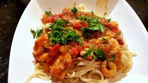 shrimp spaghetti with tomato sauce recipe