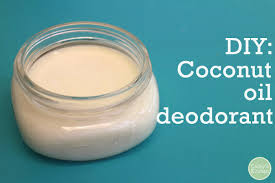 diy coconut oil deodorant