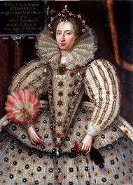 Note that while reprints of this design aren't exactly historically accurate (after all, the original was decorated with cording embroidery and real pearls. Elizabeth I Westminster Abbey