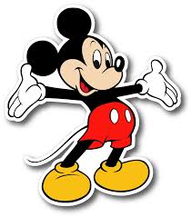 mickey mouse kids cartoon decal sticker