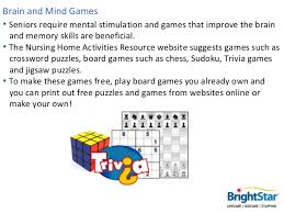 Games to play with the elderly. Memory Games And Activities For Seniors