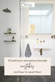 10 bathroom renovation mistakes and how