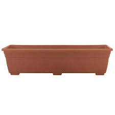4.2 out of 5 stars 65. Garden Treasures 23 75 In W X 6 In H Terracotta Plastic Window Box In The Pots Planters Department At Lowes Com