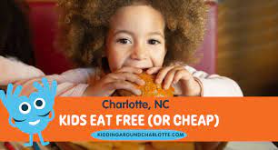kids eat free or charlotte nc