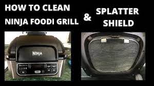 ninja foodi grill how to clean grill