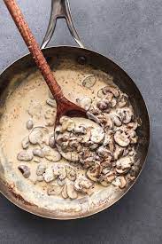 mushroom sauce for steak creme de la