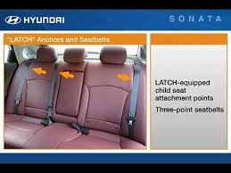 What kind of seat cover does hyundai use? Hyundai Sonata Rear Seat Hyundai Of Slidell Youtube