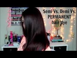 demi permanent hair dye routine why