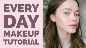 everyday makeup tutorial no makeup