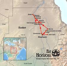 You can zoom in and out on the map to see how far away you are from a station and then you can verify the signal strength on your radio. Sudan Tour Explorations Of Ancient Kush Far Horizons