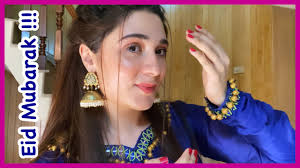 simple and elegant eid makeup look