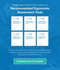 Recommended Ergonomic Assessment Tools