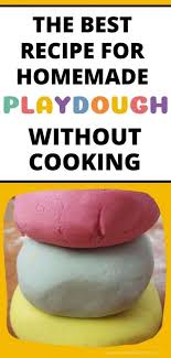 the best recipe for homemade playdough